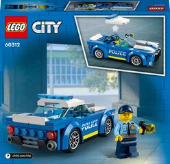 60312 LEGO® City Poliisiauto hinta ja tiedot | LEGOT ja rakennuslelut | hobbyhall.fi