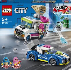 60314 LEGO® City Jäätelöauto ja poliisi hinta ja tiedot | LEGOT ja rakennuslelut | hobbyhall.fi