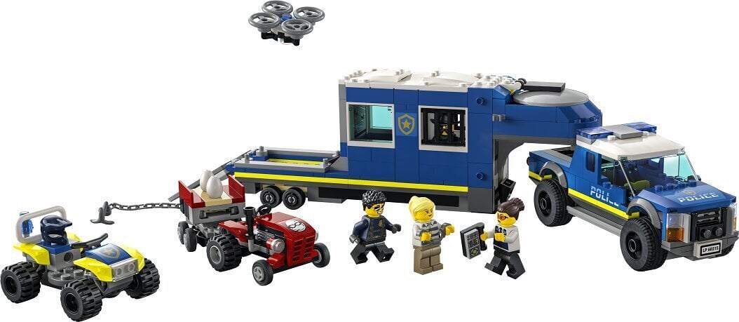 60315 LEGO® City Liikkuva poliisin komentokeskus hinta ja tiedot | LEGOT ja rakennuslelut | hobbyhall.fi
