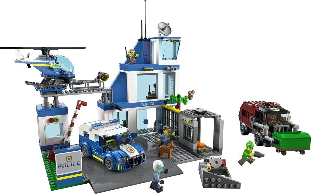 60316 LEGO® City poliisiasema hinta ja tiedot | LEGOT ja rakennuslelut | hobbyhall.fi