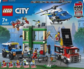 60317 LEGO® City Poliisi ja pankkirosvojen takaa-ajo hinta ja tiedot | LEGOT ja rakennuslelut | hobbyhall.fi