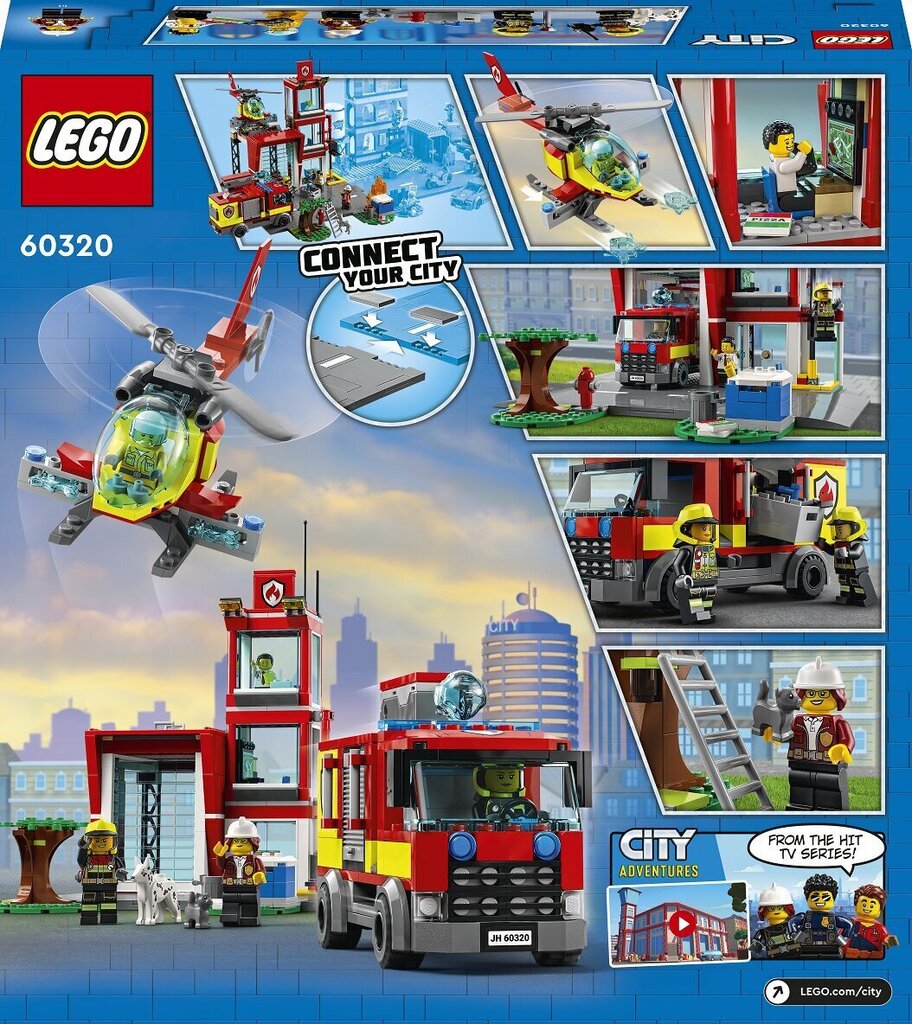 60320 LEGO® City Paloasema hinta ja tiedot | LEGOT ja rakennuslelut | hobbyhall.fi