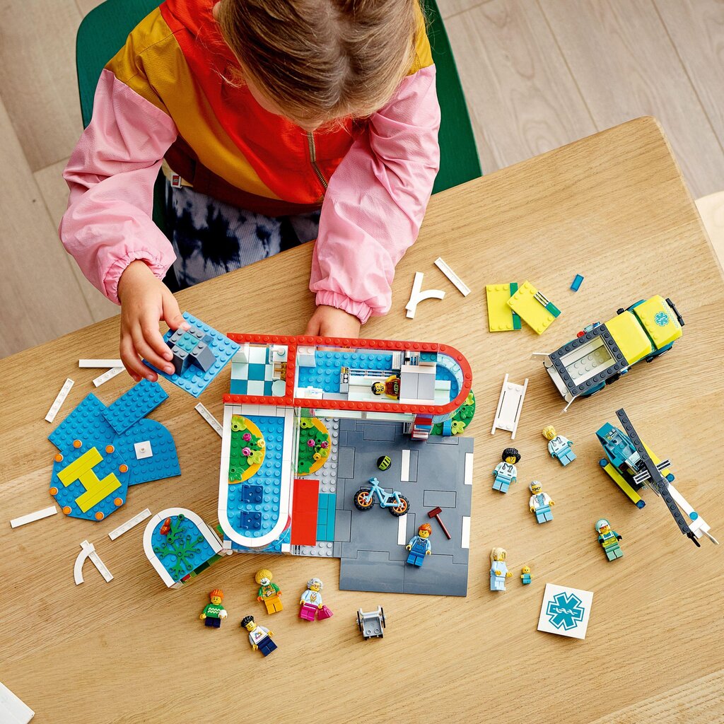 60330 LEGO® City Hospital hinta ja tiedot | LEGOT ja rakennuslelut | hobbyhall.fi