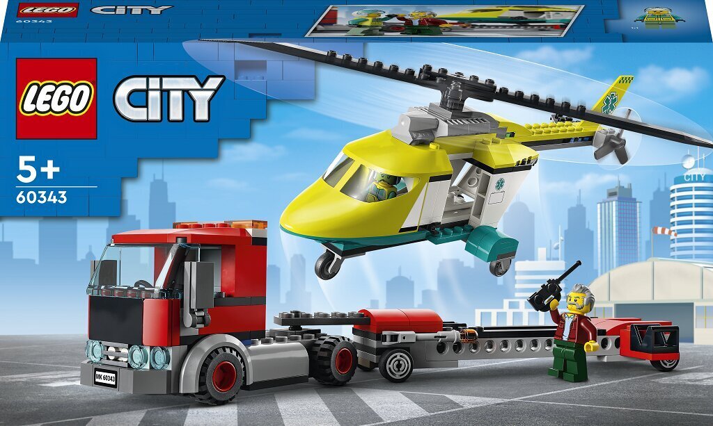 60343 LEGO® City Helikopteri pelastaja hinta ja tiedot | LEGOT ja rakennuslelut | hobbyhall.fi