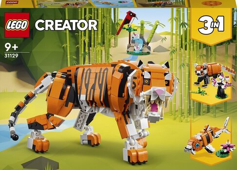 31129 LEGO® Creator Majestic Tiger hinta ja tiedot | LEGOT ja rakennuslelut | hobbyhall.fi