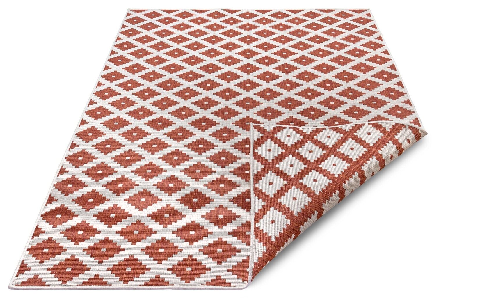 Northrugs Nizza -matto, 150x80 cm, punainen hinta ja tiedot | Isot matot | hobbyhall.fi