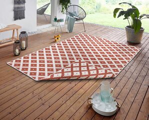 Northrugs Nizza -matto, 150x80 cm, punainen hinta ja tiedot | Isot matot | hobbyhall.fi