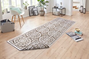 Northrugs Jardin -matto, 80x250 cm, beige hinta ja tiedot | Isot matot | hobbyhall.fi