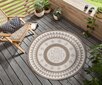 Northrugs Jamaica -matto, Ø140 cm, beige hinta ja tiedot | Isot matot | hobbyhall.fi