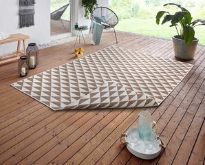 Northrugs Tahiti -matto, 150x80 cm, beige hinta ja tiedot | Isot matot | hobbyhall.fi