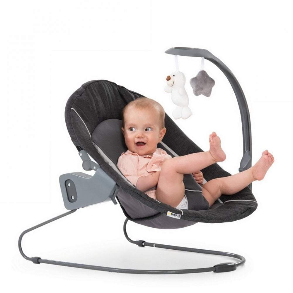 Babysitteri Hauck Alpha Deluxe, Melange Grey hinta ja tiedot | Sitterit | hobbyhall.fi