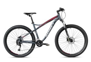 Maastopyörä Romet Rambler FIT 27,5" 2023, musta/punainen hinta ja tiedot | Polkupyörät | hobbyhall.fi