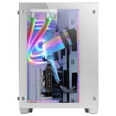 MARS GAMING MCV3 Ultra Gaming XXL PC Case E-ATX / White hinta ja tiedot | Tietokonekotelot | hobbyhall.fi