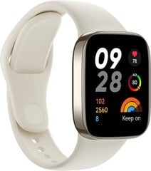 Xiaomi Redmi Watch 3 BHR6854GL, ivory hinta ja tiedot | Älykellot | hobbyhall.fi