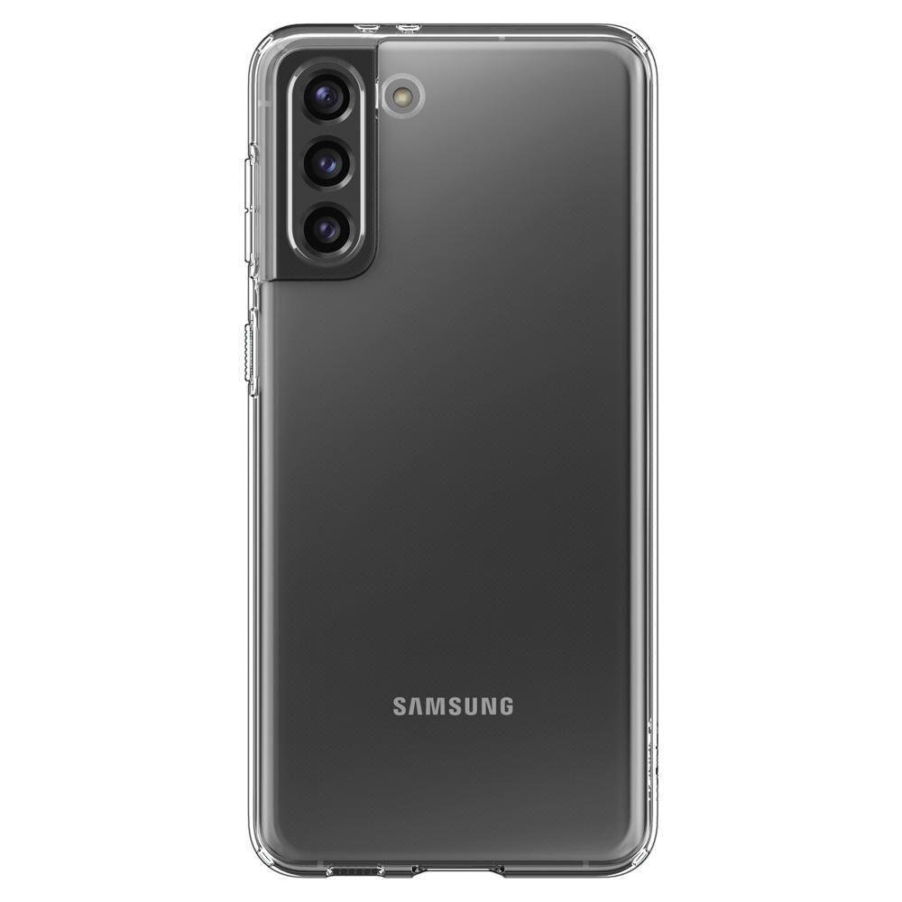 Samsung G991 Galaxy S21 5G suojakuori Spigen Liquid Crystal, läpinäkyvä hinta ja tiedot | Puhelimen kuoret ja kotelot | hobbyhall.fi