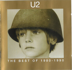 CD U2 "The Best Of 1980-1990" hinta ja tiedot | Vinyylilevyt, CD-levyt, DVD-levyt | hobbyhall.fi