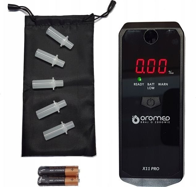 Oromed Elektrochemiczny X11 Pro, Alkometri hinta ja tiedot | Alkometrit | hobbyhall.fi