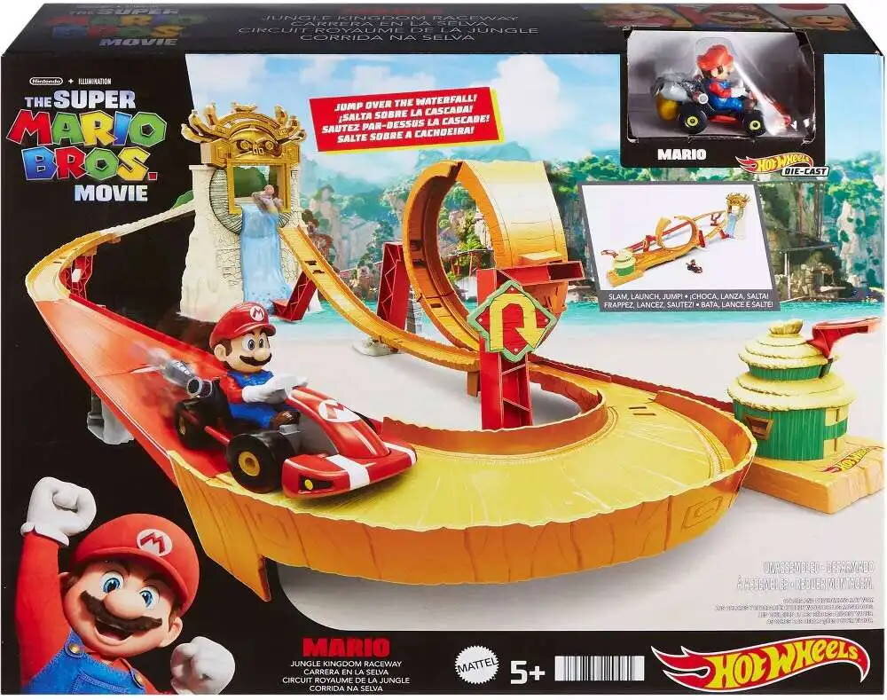 Mario Kart-sarja Congo Island Hot Wheels hinta ja tiedot | Poikien lelut | hobbyhall.fi