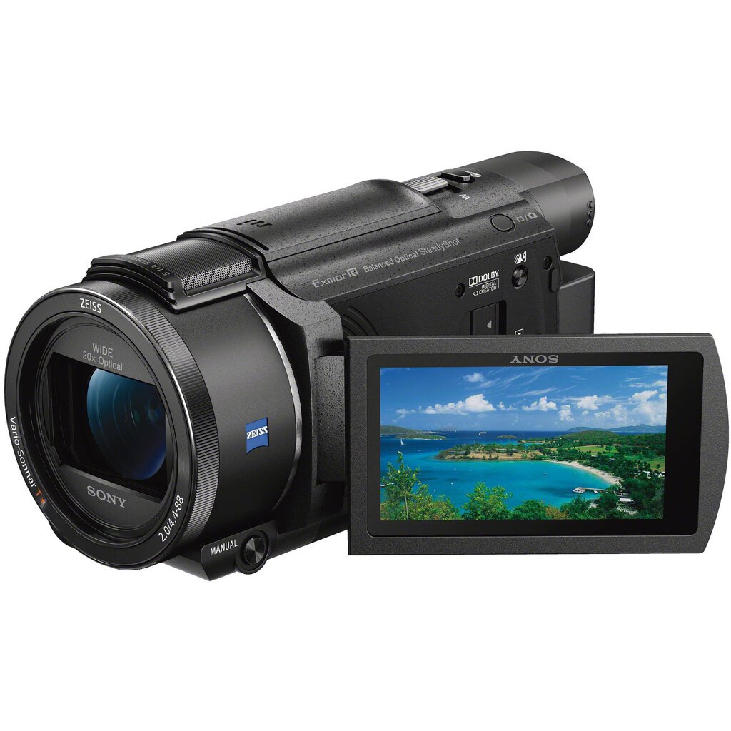 Sony FDR-AX53, mustan värinen videokamera hinta ja tiedot | Videokamerat | hobbyhall.fi