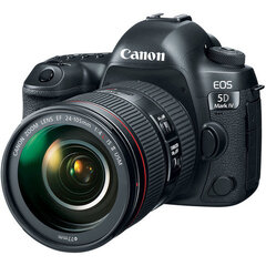 Canon EOS 5D Mark IV + 24-105mm f/4L IS II USM objektiivien setti hinta ja tiedot | Kamerat | hobbyhall.fi
