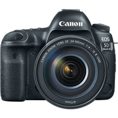 Canon EOS 5D Mark IV + 24-105mm f/4L IS II USM objektiivien setti hinta ja tiedot | Kamerat | hobbyhall.fi
