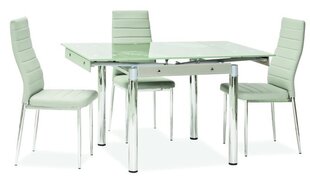 Jatkettava pöytä Gd-082, valkoinen hinta ja tiedot | Ruokapöydät | hobbyhall.fi
