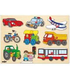 Woody, Puinen palapeli Cars 91906, 9 osainen hinta ja tiedot | Vauvan lelut | hobbyhall.fi