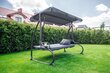 Puutarhakeinu Funfit Garden Relax Plus, harmaa hinta ja tiedot | Puutarhakeinut | hobbyhall.fi