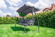 Puutarhakeinu Funfit Garden Relax Plus, harmaa hinta ja tiedot | Puutarhakeinut | hobbyhall.fi