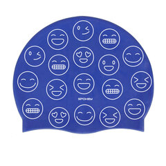 Lasten uimalakki Spokey Emoji, sininen hinta ja tiedot | Uimalakit | hobbyhall.fi