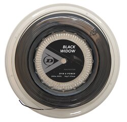 Dunlop Black Widow 31mm/ Tennismailan jänteet 1.26 mm/12 m hinta ja tiedot | Tennisvälineet | hobbyhall.fi