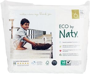 Orgaaniset housuvaipat, Eco by Naty, 6 Extra Large, 16+ kg, 18 kpl hinta ja tiedot | Nature Babycare Lapset | hobbyhall.fi