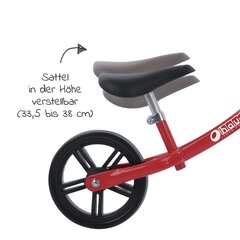 Potkupyörä Hauck Eco Rider, punainen hinta ja tiedot | Potkupyörät | hobbyhall.fi