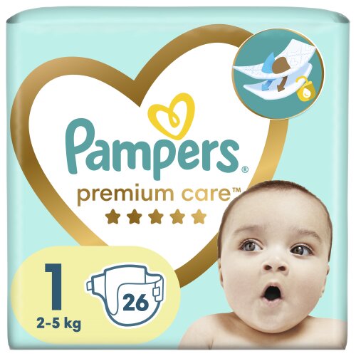 Vaipat PAMPERS Premium Care, Small Pack 1 koko, 26 kpl. hinta ja tiedot | Vaipat | hobbyhall.fi