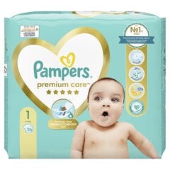 Vaipat PAMPERS Premium Care, Small Pack 1 koko, 26 kpl. hinta ja tiedot | Vaipat | hobbyhall.fi
