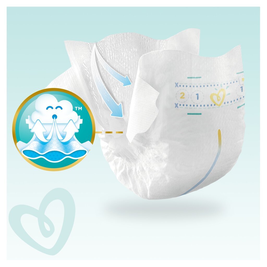 PAMPERS Premium Care vaipat, Small Pack 2 koko, 4-8 kg, 23 kpl hinta ja tiedot | Vaipat | hobbyhall.fi