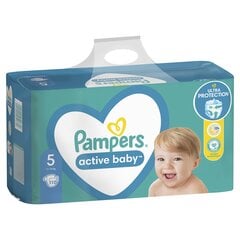 Pampers Active Baby Mega Pack 5 koko, 11-16 kg, 110 kpl. hinta ja tiedot | Vaipat | hobbyhall.fi