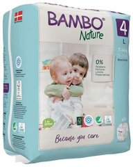 Orgaaniset housuvaipat BAMBON NATURE 4 (714+kg), 24 kpl hinta ja tiedot | Bambo Lapset | hobbyhall.fi