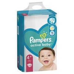 Vaipat PAMPERS Active Baby, koko 4, 10 15 kg, 120 kpl. hinta ja tiedot | Vaipat | hobbyhall.fi