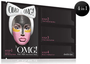 Kasvojenhoitosarja OMG! 4 in 1 Kit Zone System Mask Omg-Zmask hinta ja tiedot | Oma Hajuvedet ja kosmetiikka | hobbyhall.fi