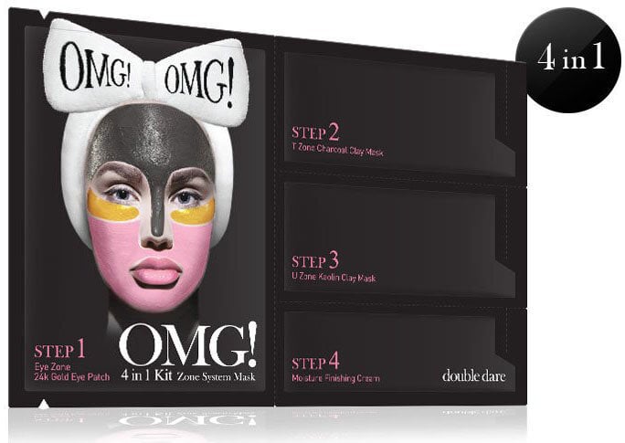 Kasvojenhoitosarja OMG! 4 in 1 Kit Zone System Mask Omg-Zmask