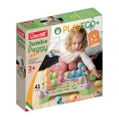 Ensimmäinen mosaiikkini Quercetti Play Eco Jumbo Peggy Evo, 41 palaa hinta ja tiedot | Kehittävät lelut | hobbyhall.fi