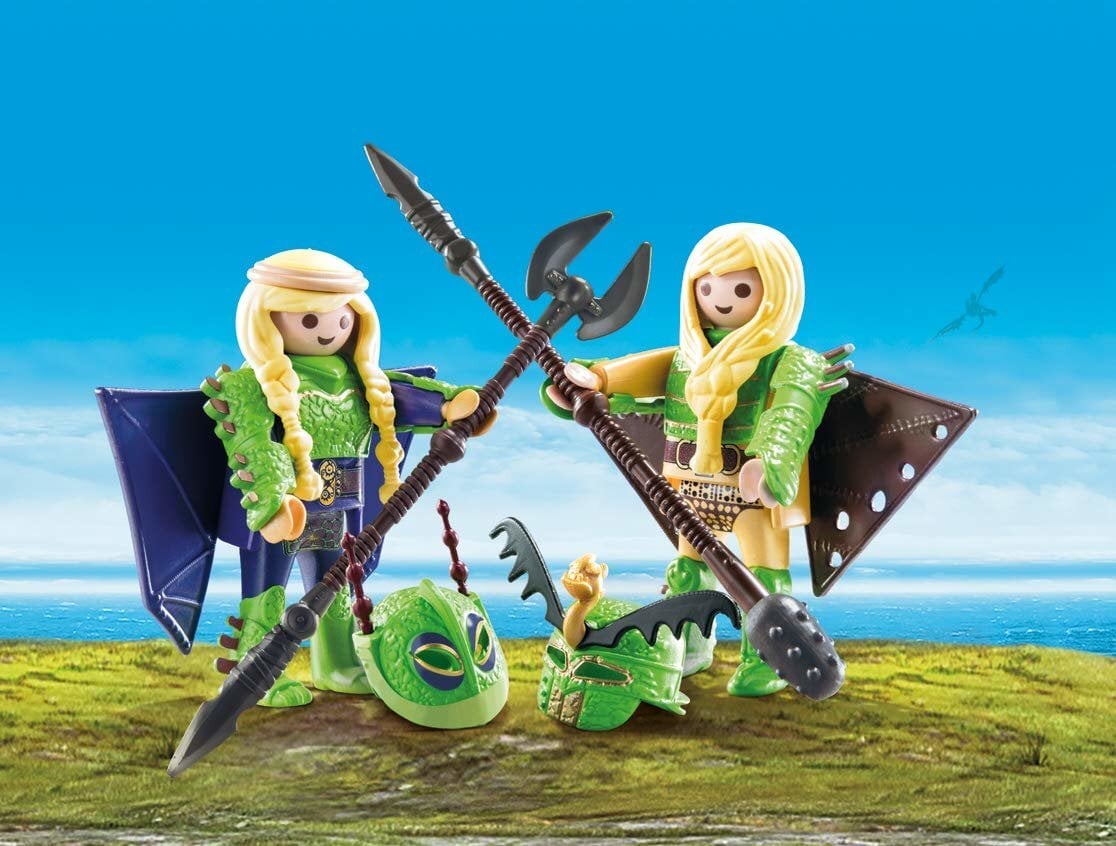 70042 PLAYMOBIL® Dragon, Rafnata ja Tafnata lentoasuissa hinta ja tiedot | LEGOT ja rakennuslelut | hobbyhall.fi