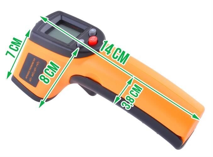 InnoGIO Infrared Thermometer GIOSpeedy HW-2 hinta ja tiedot | Mittarit ja mittalaitteet | hobbyhall.fi