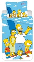 Lasten vuodevaatteet Simpsons, 140x200, 2 osaa hinta ja tiedot | Vuodevaatteet lapsille | hobbyhall.fi