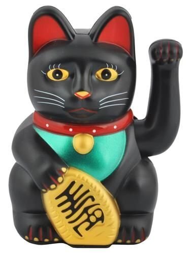 Onnellinen kultainen kiinalainen kissa Maneki-Neko - onnen symboli hinta ja tiedot | Sisustustuotteet | hobbyhall.fi