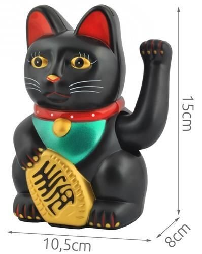 Onnellinen kultainen kiinalainen kissa Maneki-Neko - onnen symboli hinta ja tiedot | Sisustustuotteet | hobbyhall.fi