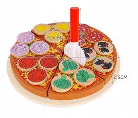 Puinen pizza hinta ja tiedot | Kehittävät lelut | hobbyhall.fi