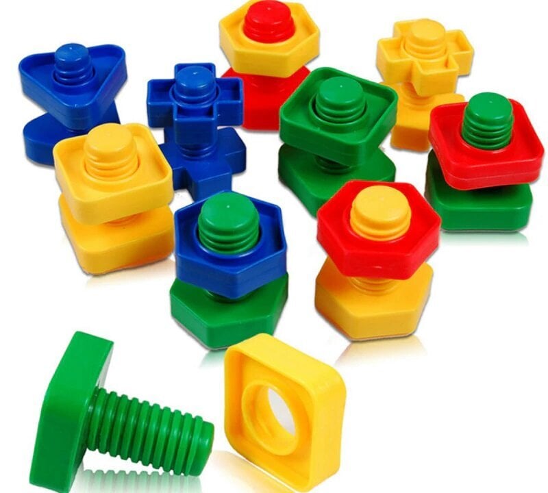Rakennuspalikat Montessori, 30 osaa hinta ja tiedot | LEGOT ja rakennuslelut | hobbyhall.fi
