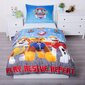 Lasten vuodevaatteet 140x200 Paw Patrol (Ryhmä Hau) Paw Chase hinta ja tiedot | Pussilakanat | hobbyhall.fi